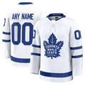 harde Custom T.Maple Leafs White Away Premium Jerseys