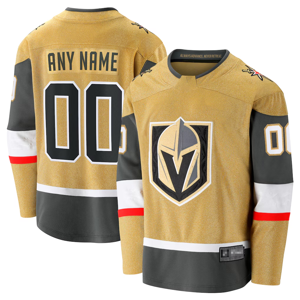 harde Custom V.Golden Knights Home Breakaway Jerseys