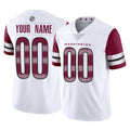 harde Custom W.Commanders White Limited Vapor Home Game Any Name & Numbers Stitched Jerseys