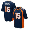 harde D.Broncos #15 Nik Bonitto Player Navy Game Stitched Jerseys