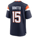harde D.Broncos #15 Nik Bonitto Player Navy Home Game Stitched Jerseys