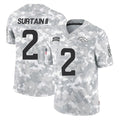 harde D.Broncos #2 Pat Surtain II Player Arctic Camo Salute To Service Limited Stitched Jerseys