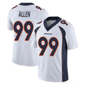 harde D.Broncos #99 Zach Allen Player White Vapor Untouchable Limited Home Game Stitched Jerseys