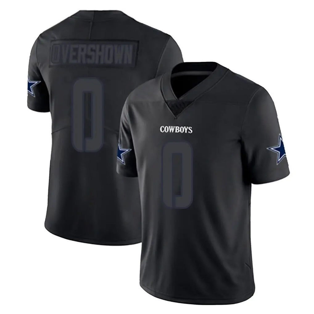harde D.Cowboys #0 DeMarvion Overshown Player Black Impact Limited Home Game Stitched Jerseys