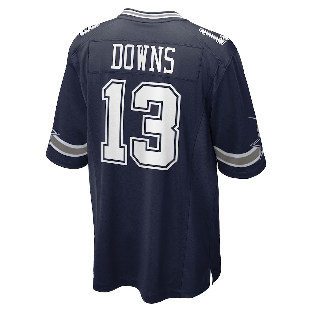 harde D.Cowboys #13 Caleb Downs Navy 2026 Draft First Round Pick No. 11 Team Game Stitched Jerseys