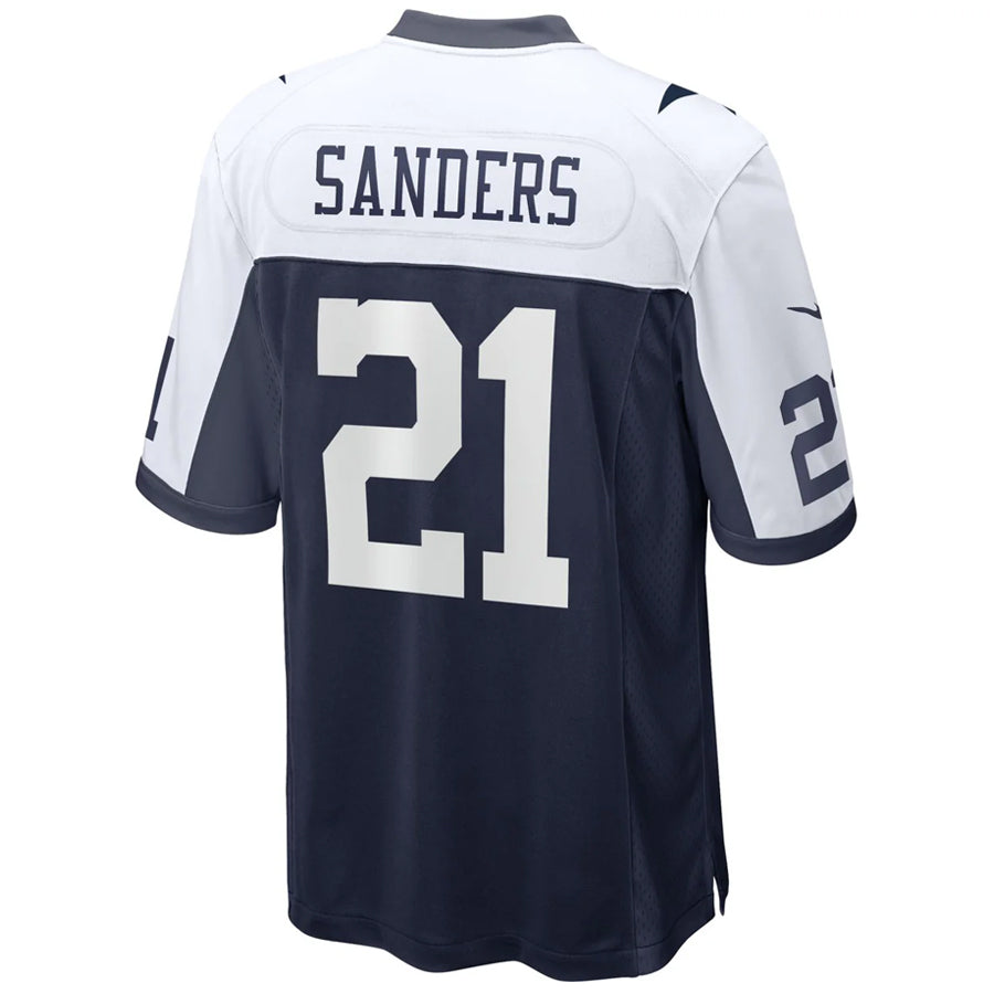 harde D.Cowboys #21 Deion Sanders Player Navy Alternate Game Stitched Jerseys