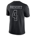 harde D.Cowboys #4 Dak Prescott Player Black RFLCTV Limited Stitched Jerseys
