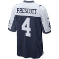 harde D.Cowboys #4 Dak Prescott Player Navy Alternate Game Stitched Jerseys