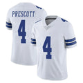 harde D.Cowboys #4 Dak Prescott Player White Vapor Untouchable Limited Home Game Stitched Jerseys