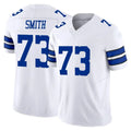 harde D.Cowboys #73 Tyler Smith Player White Limited Vapor F.U.S.E. Home Game Stitched Jerseys