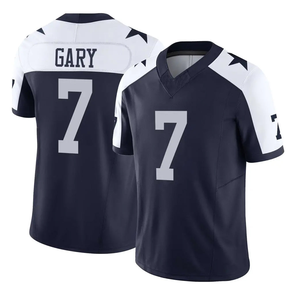 harde D.Cowboys #7 Rashan Gary Player Navy-White Limited Alternate Vapor F.U.S.E. Home Game Stitched Jerseys