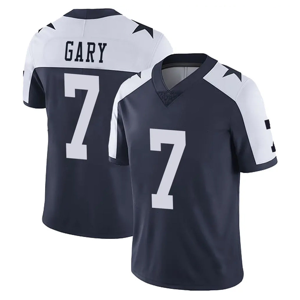 harde D.Cowboys #7 Rashan Gary Player Navy-White Limited Alternate Vapor Untouchable Home Game Stitched Jerseys