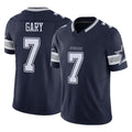 harde D.Cowboys #7 Rashan Gary Player Navy Limited Vapor F.U.S.E. Home Game Stitched Jerseys