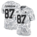 harde D.Cowboys #87 Jake Ferguson Player Arctic Camo Salute to Service Limited Stitched Jerseys
