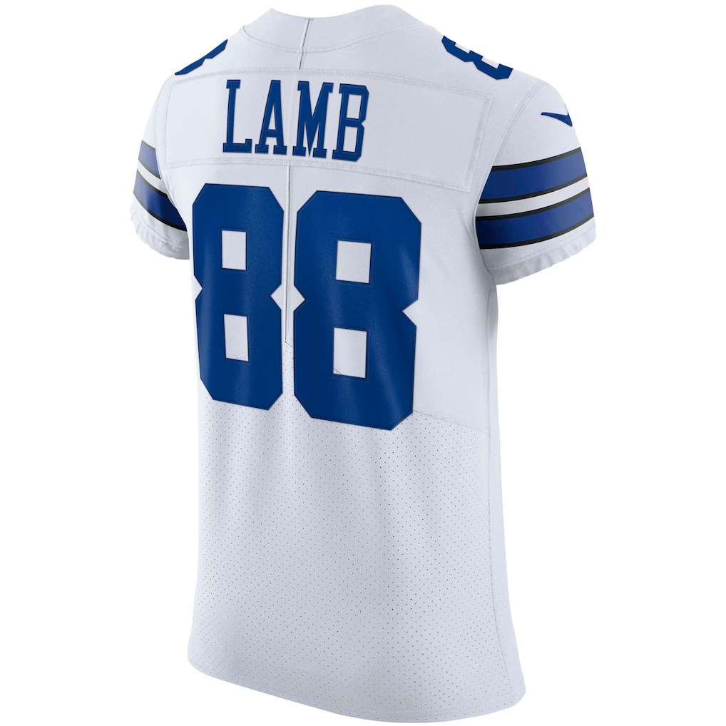 harde D.Cowboys #88 CeeDee Lamb White Vapor Elite Jersey Stitched Jerseys