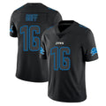 harde D.Lions #16 Jared Goff Player Black Impact Limited Home Game Stitched Jerseys