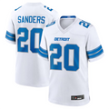 harde D.Lions #20 Barry Sanders Player White Game Stitched Jerseys