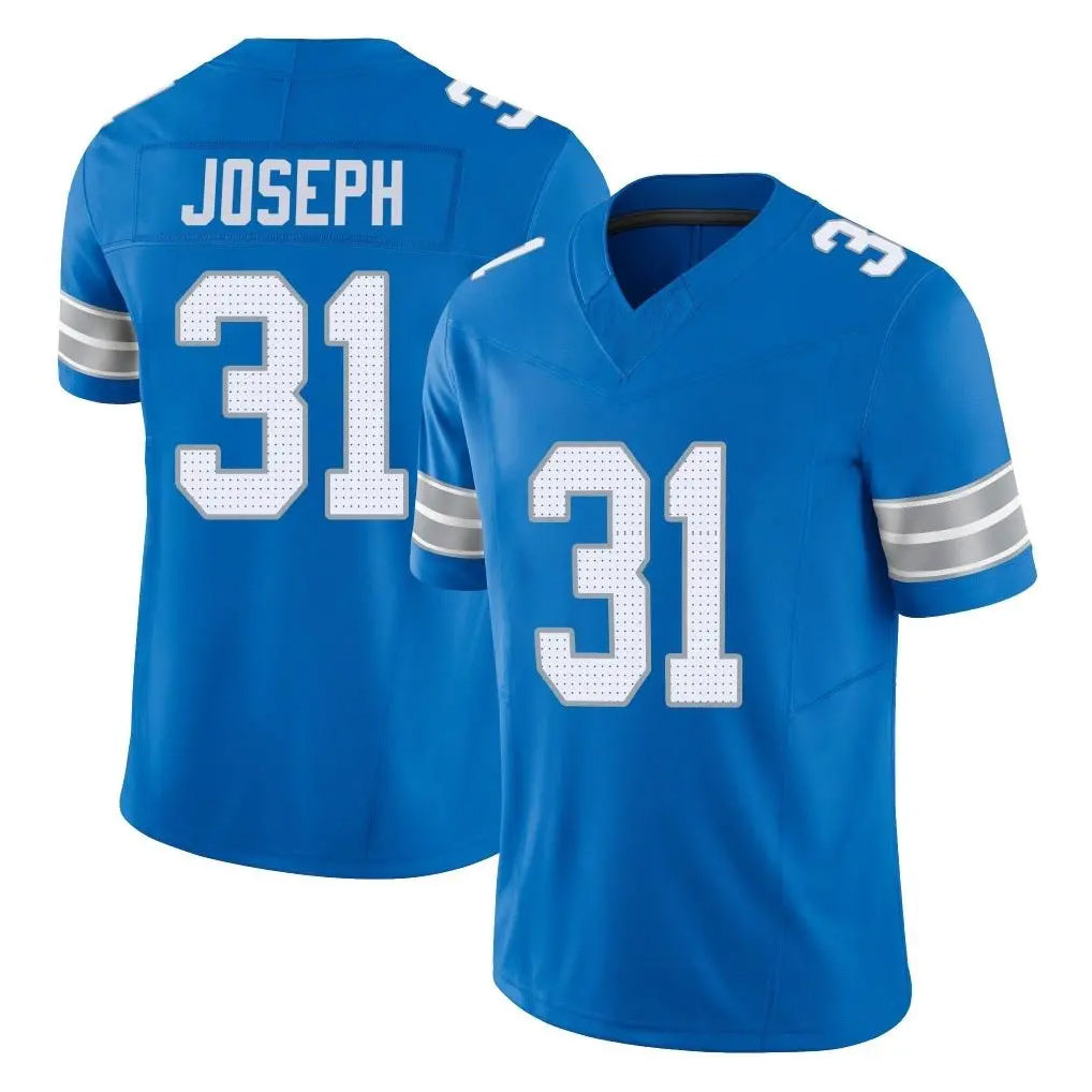 harde D.Lions #31 Kerby Joseph Player Blue Limited Vapor F.U.S.E. Alternate Home Game Stitched Jerseys