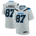 harde D.Lions #87 Sam LaPorta Silver 2026 Rivalries Collection Game Stitched Jerseys