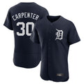harde D.Tigers #30 Kerry Carpenter Player Navy Limited Elite Home Stitched Jerseys