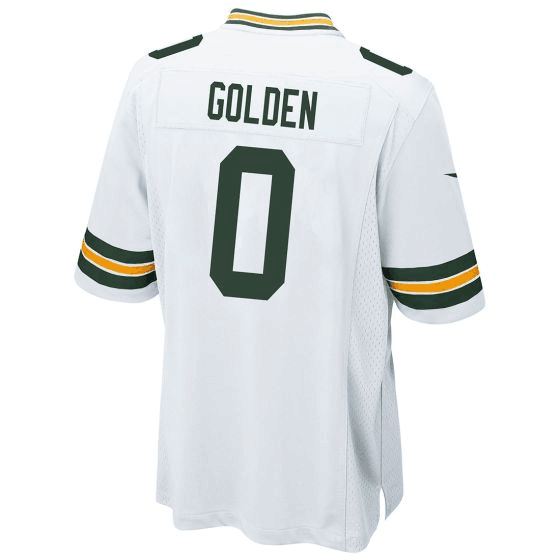 harde GB.Packers #0 Matthew Golden Away Game Stitched Jerseys