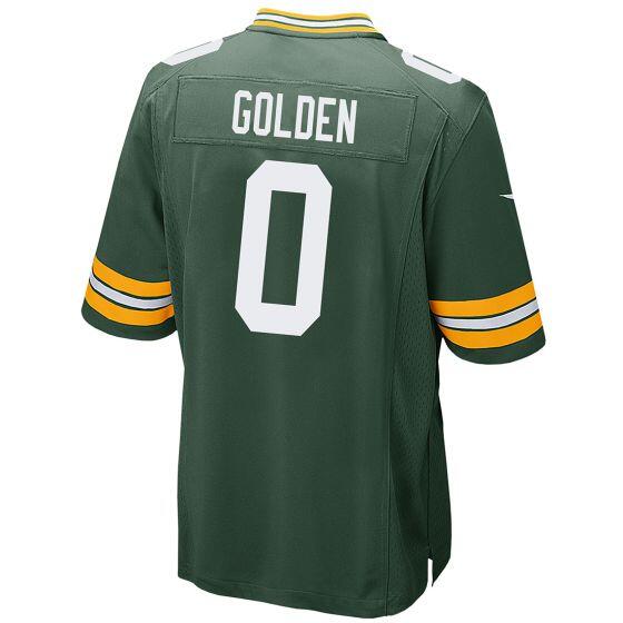 harde GB.Packers #0 Matthew Golden Home Game Stitched Jerseys