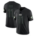 harde GB.Packers #11 Jayden Reed Player Black Impact Limited Home Game Stitched Jerseys