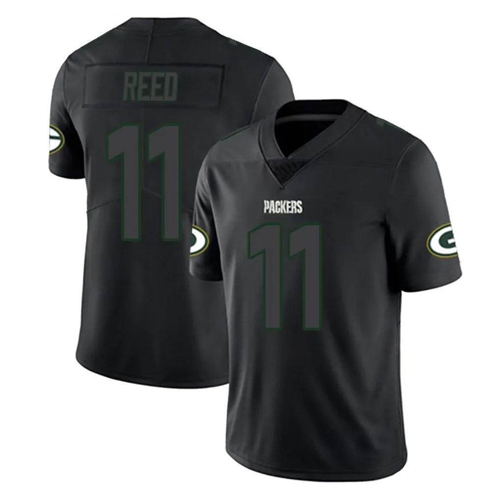 harde GB.Packers #11 Jayden Reed Player Black Impact Limited Home Game Stitched Jerseys