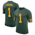 harde GB.Packers #1 Micah Parsons Player Green Alternate Vapor Home Game Stitched Jerseys