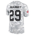 harde GB.Packers #29 Xavier McKinney Player Arctic Camo Salute to Service Stitched Jerseys
