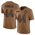 harde GB.Packers #44 Zaire Franklin Player Brown Salute To Service Limited Stitched Jerseys