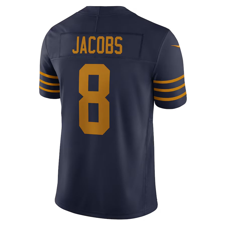 harde GB.Packers #8 Josh Jacobs Player Navy The 1923 Classic Vapor F.U.S.E. Limited Game Stitched Jerseys