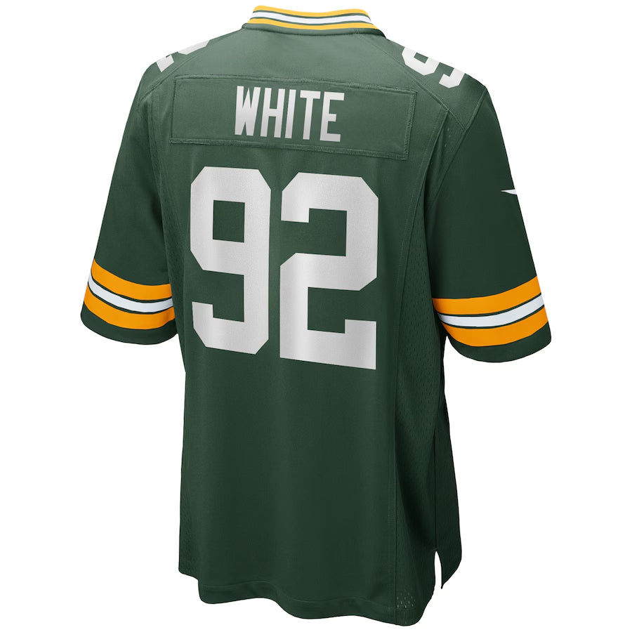 harde GB.Packers #92 Reggie White Player Green Home Game Stitched Jerseys