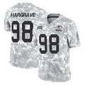 harde GB.Packers #98 Javon Hargrave Player Arctic Camo Salute To Service Limited Stitched Jerseys