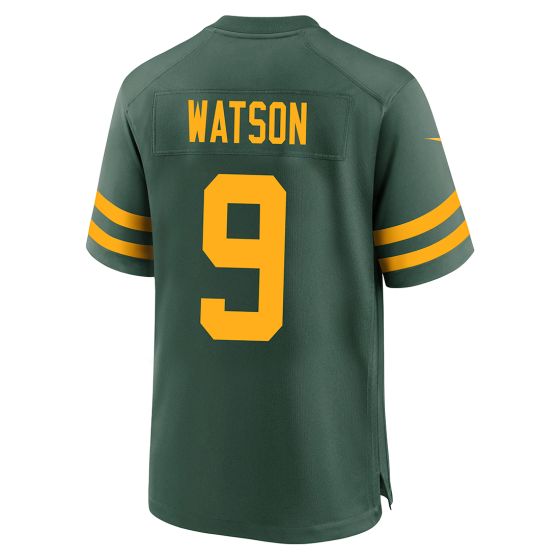 harde GB.Packers #9 Christian Watson 50s Classic Game Stitched Jerseys