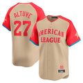 harde H.Astros #27 Jose Altuve Player Cream American League All-Star Game Limited Stitched Jerseys