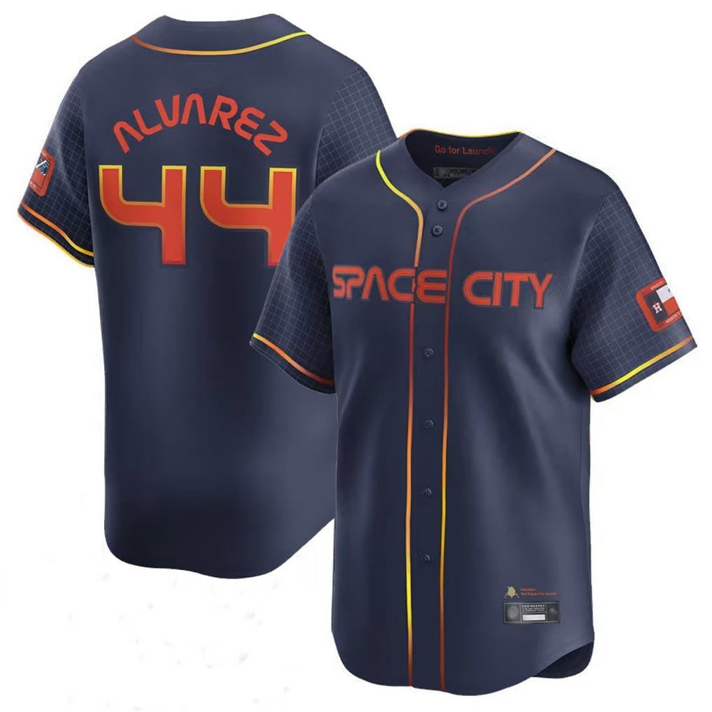 harde H.Astros #44 Yordan Alvarez Player Navy City Connect Limited Home Game Stitched Jerseys