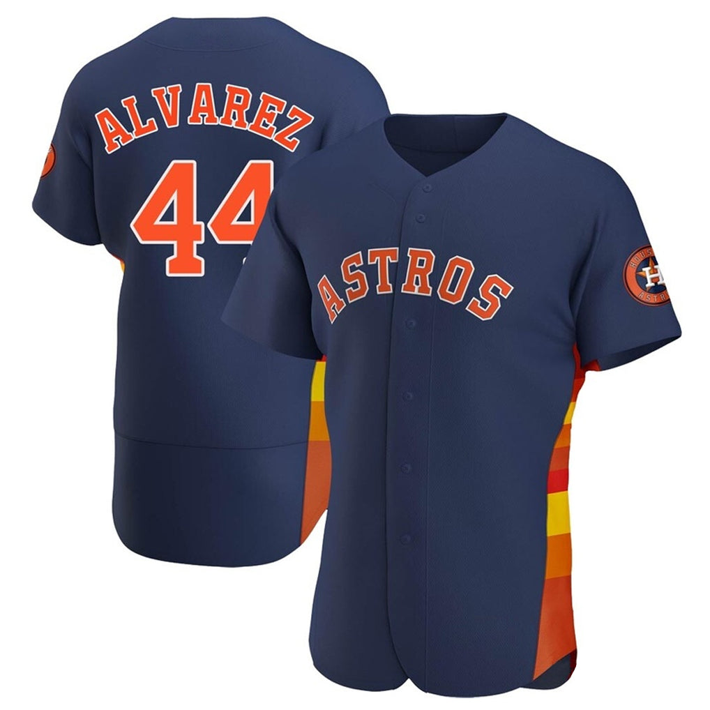 harde H.Astros #44 Yordan Alvarez Player Navy Limited Elite Home Stitched Jerseys