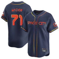 harde H.Astros #71 Josh Hader Player Navy City Connect Limited Home Stitched Jerseys