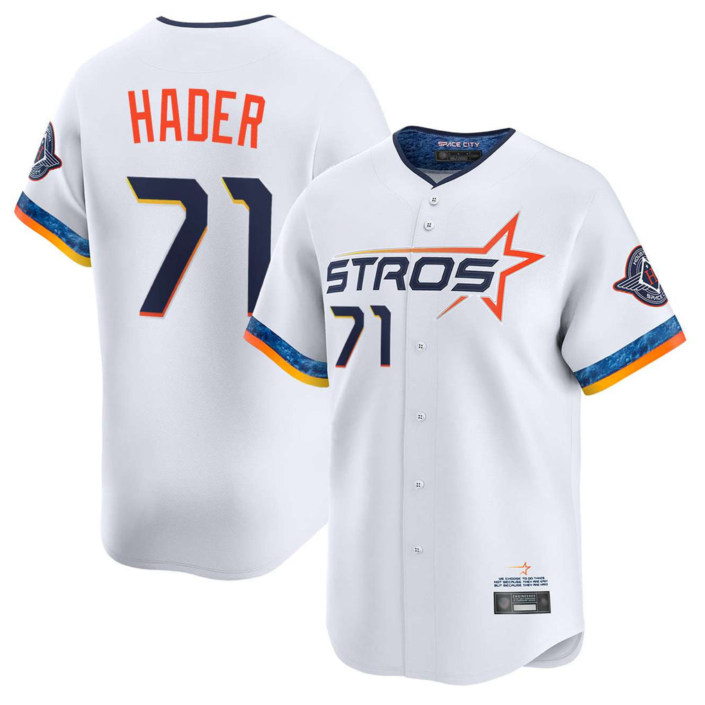harde H.Astros #71 Josh Hader Player White City Connect Limited Home Stitched Jerseys
