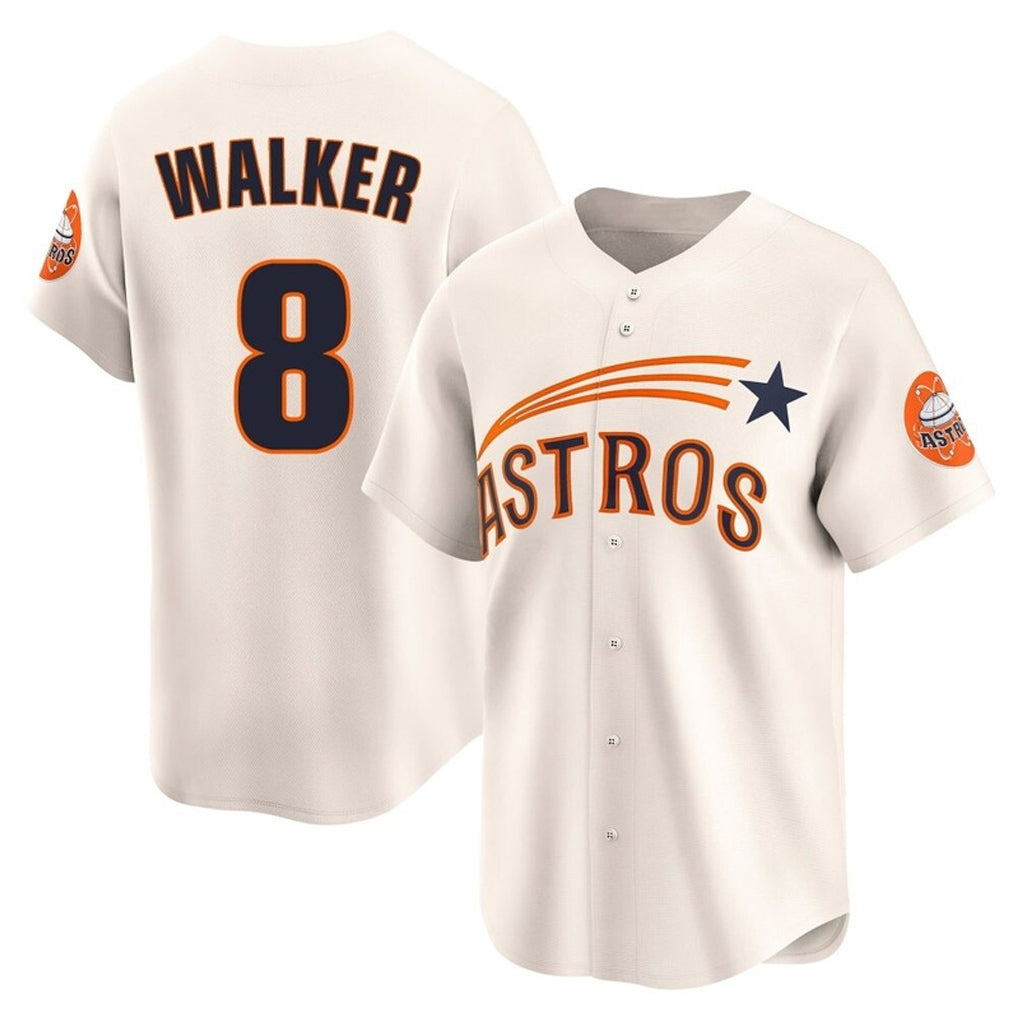 harde H.Astros #8 Christian Walker Player Cream Throwback Cooperstown Collection Limited Stitched Jerseys
