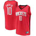 harde H.Rockets H.Rockets #10 Jabari Smith Jr. Red Fast Break Replica Player Stitched Jerseys-Icon Edition