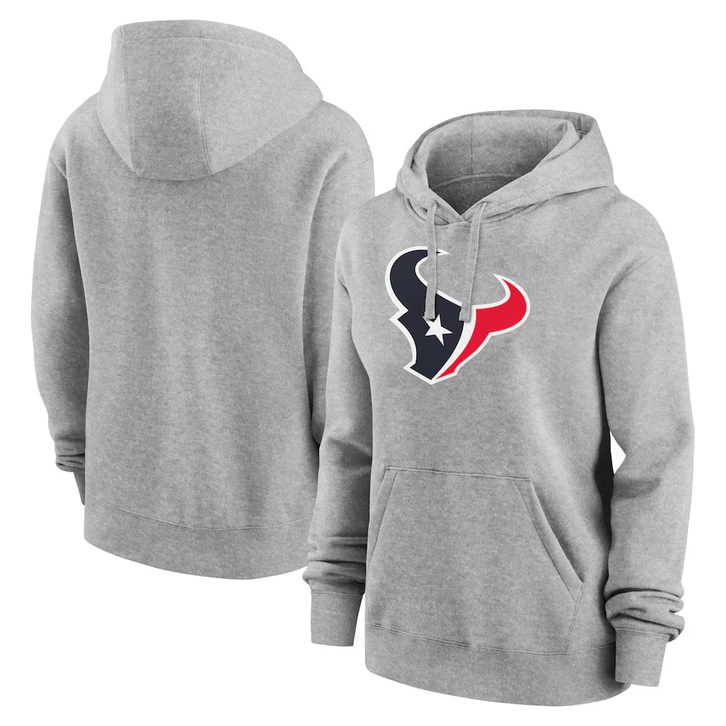 harde H.Texans Gray Salute to Service Hoodies Limited Game Blank Player Stitched Jerseys