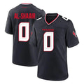harde H.Texans #0 Azeez Al-Shaair Player Navy Team Home Game Stitched Jerseys