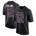 harde H.Texans #12 Nico Collins Player Black Fashion Home Game Stitched Jerseys