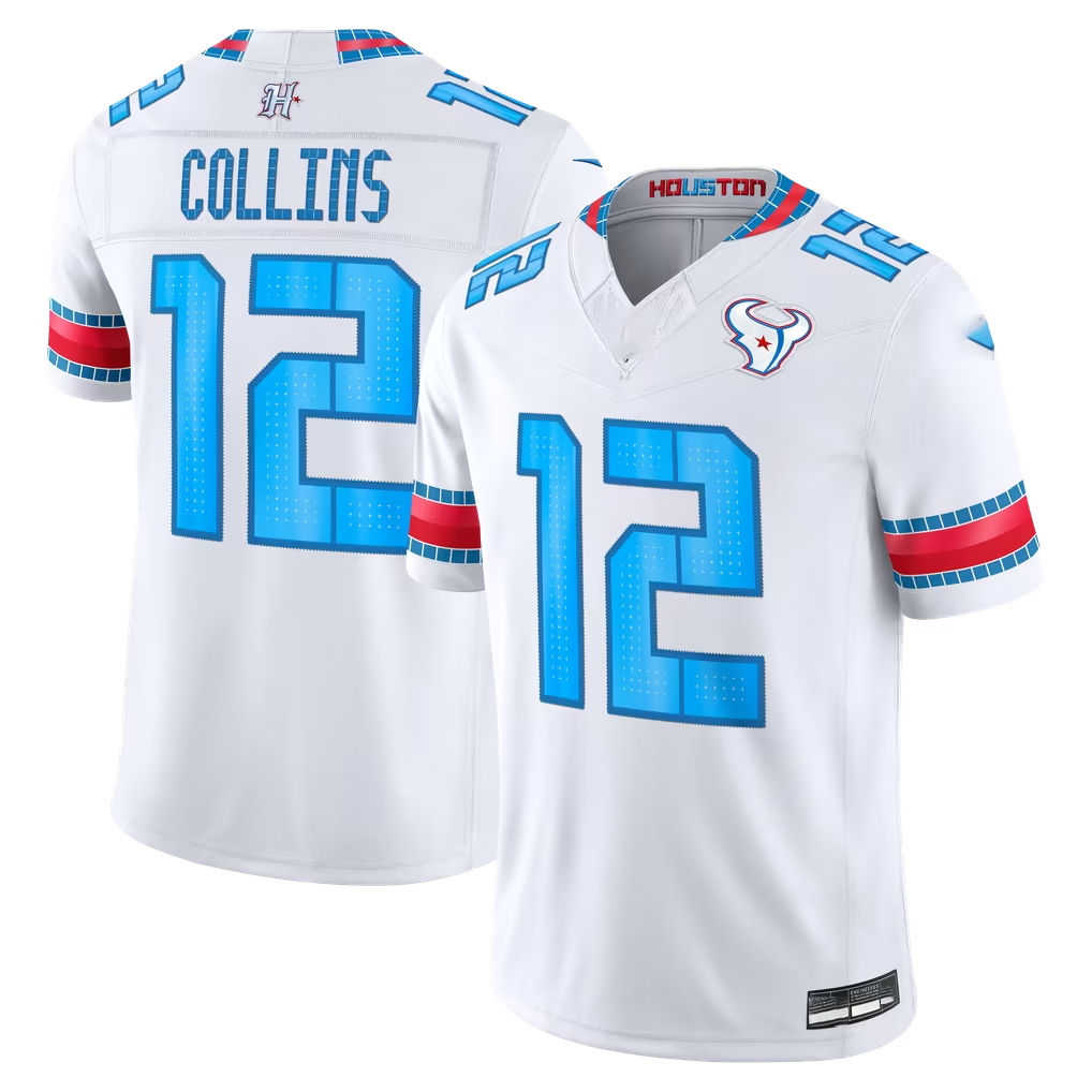 harde H.Texans #12 Nico Collins White 2026 Rivalries Collection Limited Stitched Jerseys