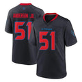 harde H.Texans #51 Will Anderson Jr. Player Navy 2nd Alternate Home Game Stitched Jerseys