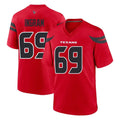 harde H.Texans #69 Ed Ingram Player Red Alternate Home Game Stitched Jerseys