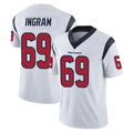 harde H.Texans #69 Ed Ingram Player White Limited Vapor Untouchable Home Game Stitched Jerseys