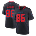 harde H.Texans #86 Dalton Schultz Player Navy 2nd Alternate Home Game Stitched Jerseys